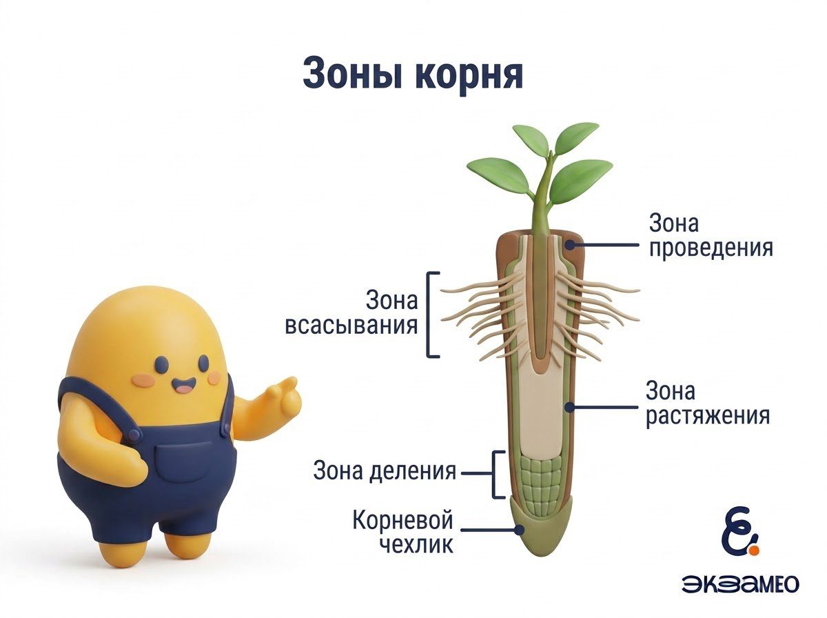 Зоны корня
