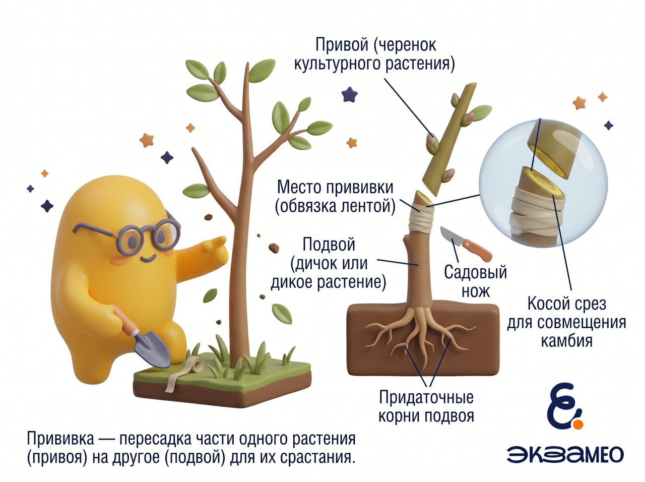 Размножение прививкой