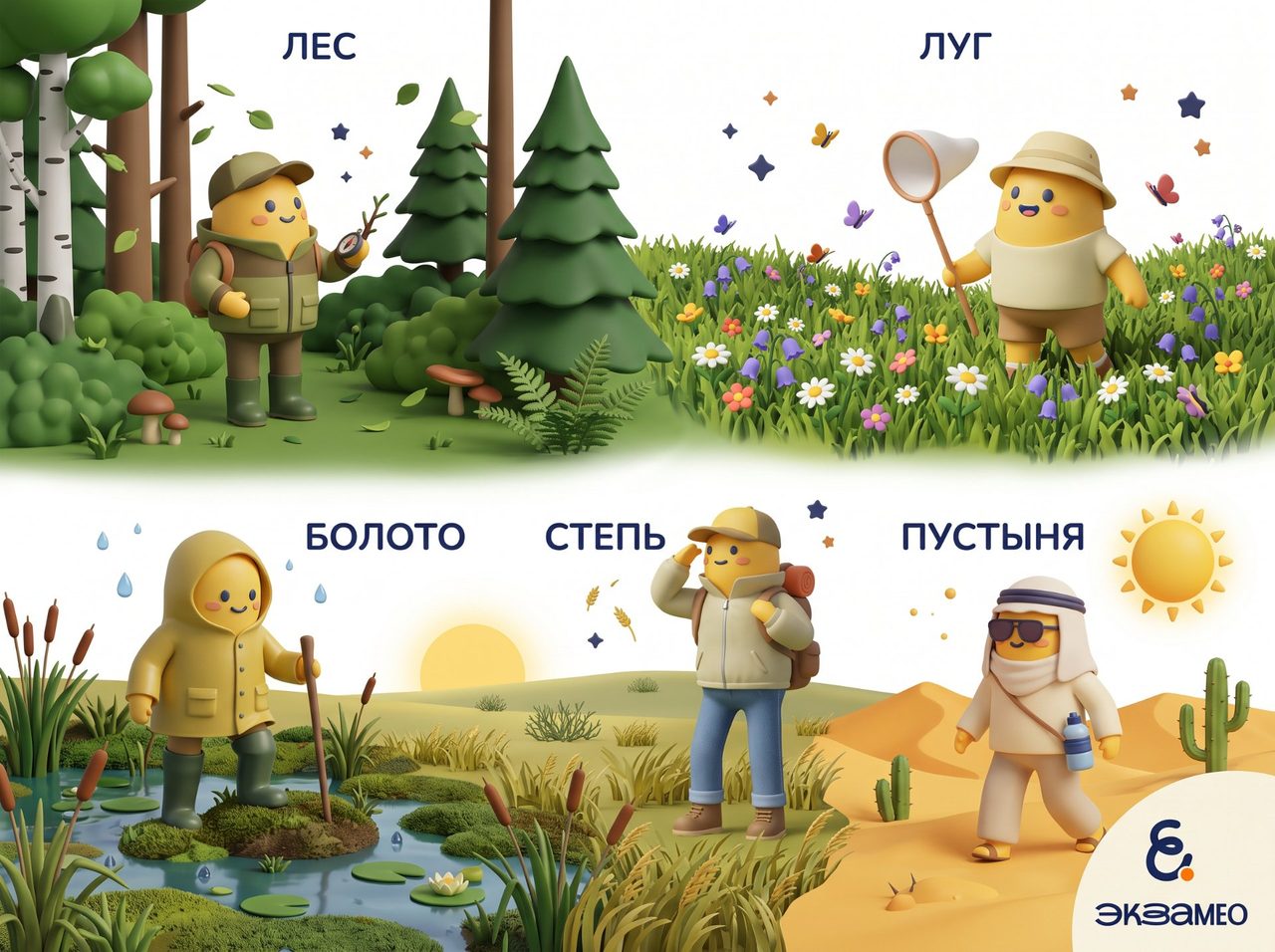 Типы природных сообществ