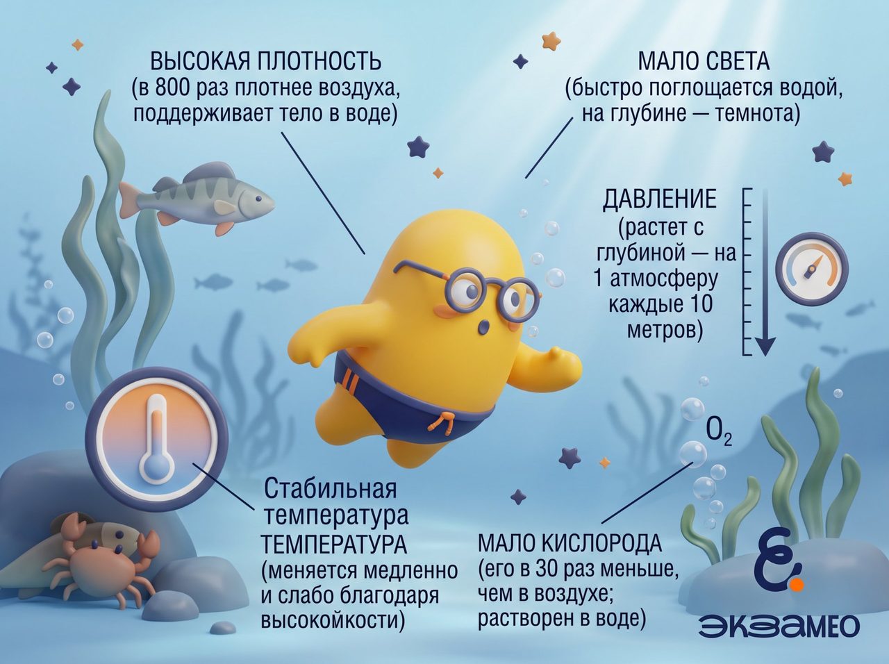 Свойства водной среды