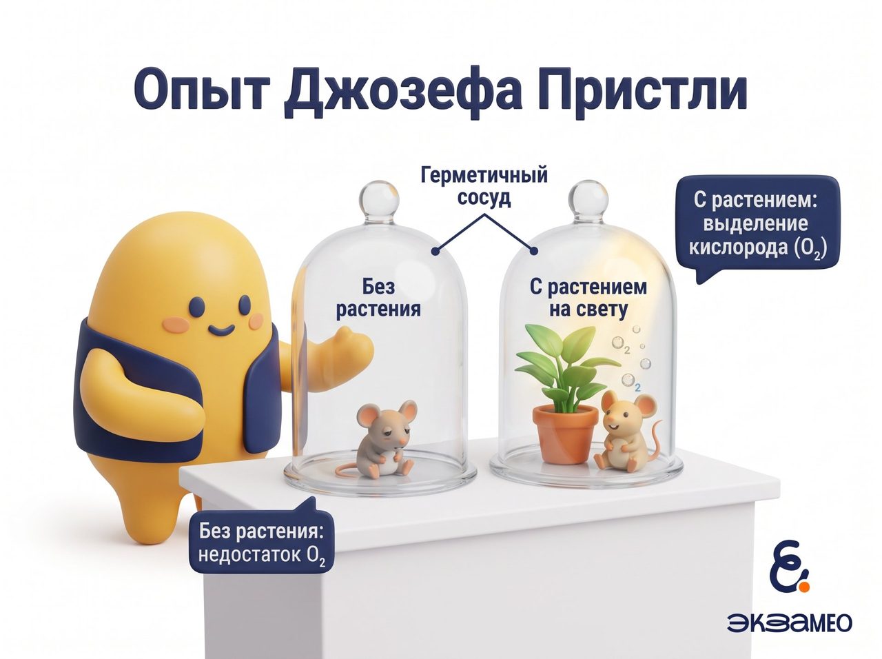 Опыт Джозефа Пристли